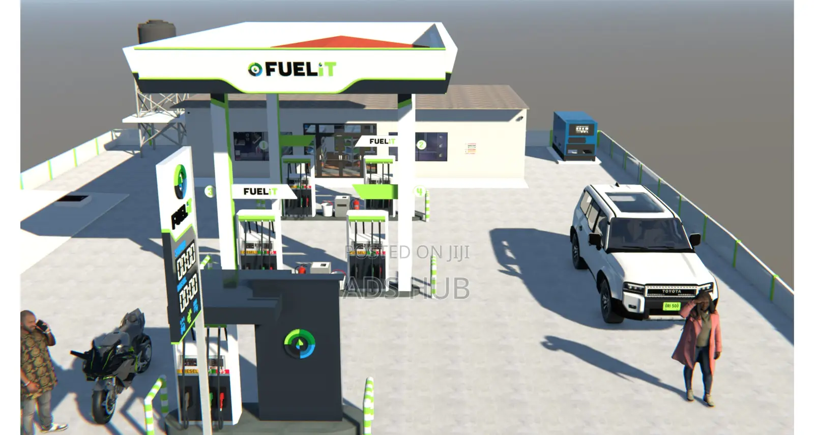 Lets Help You Design and Brand Your Filling Station and Spaces