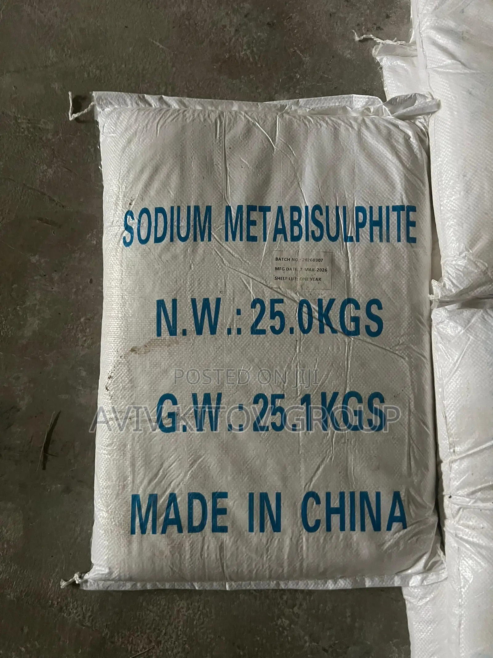 Soduim Metabisulphite