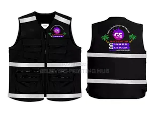 Quality Reflector Vest Printing