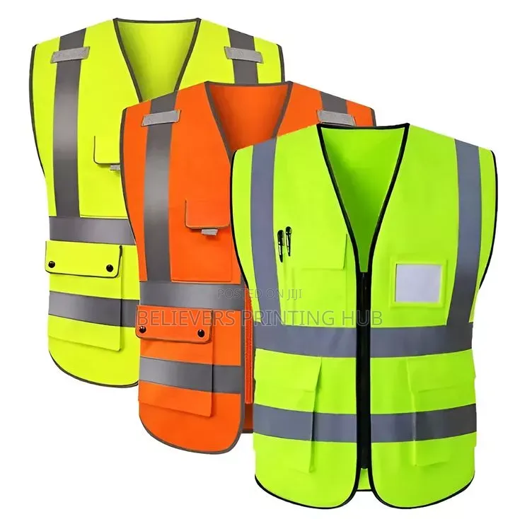 Quality Reflector Vest Printing