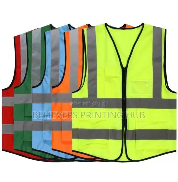 Quality Reflector Vest Printing