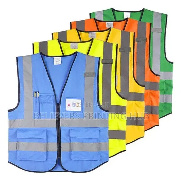 Quality Reflector Vest Printing