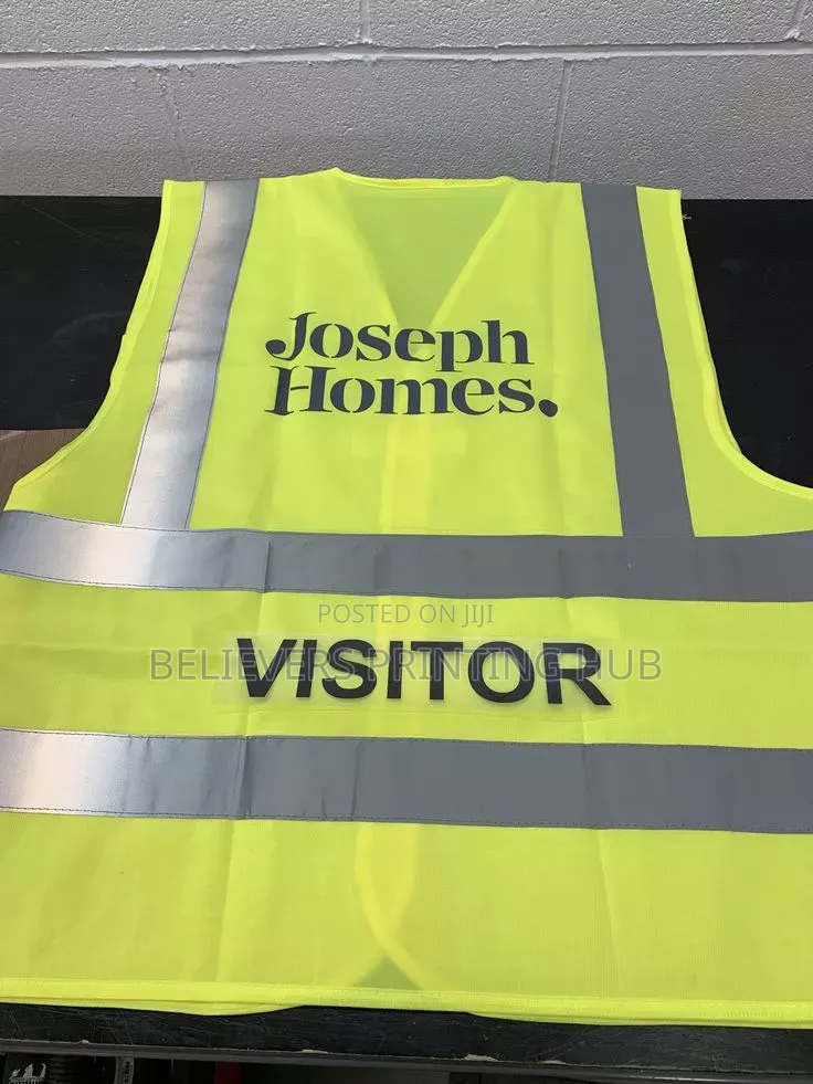 Quality Reflector Vest Printing