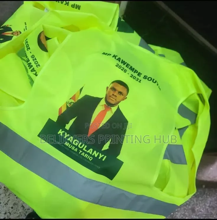 Quality Reflector Vest Printing