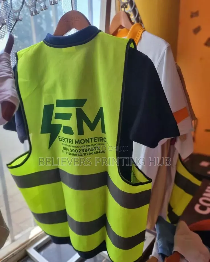 Quality Reflector Vest Printing