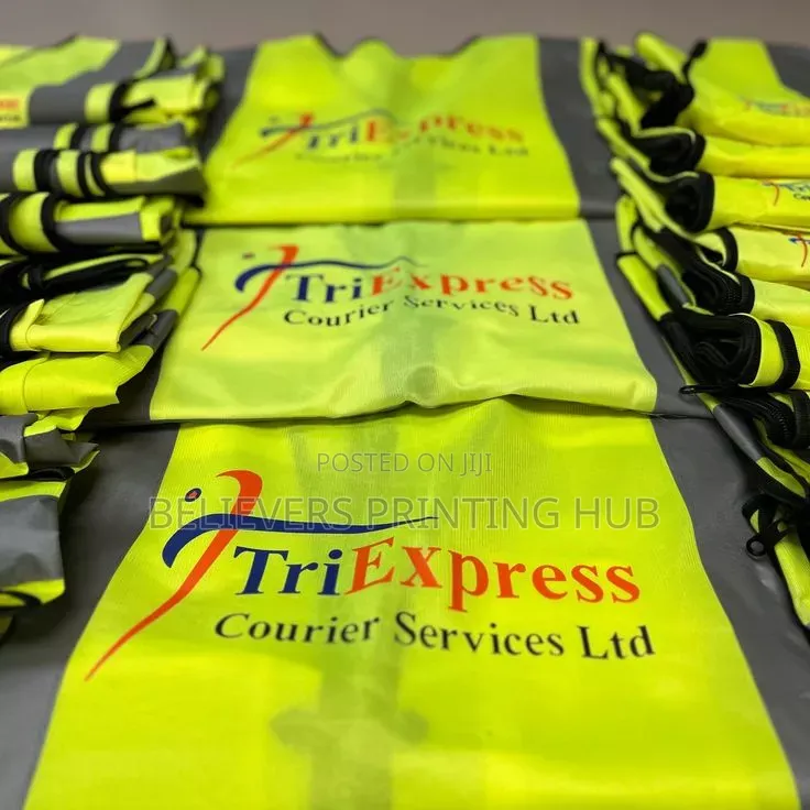 Quality Reflector Vest Printing
