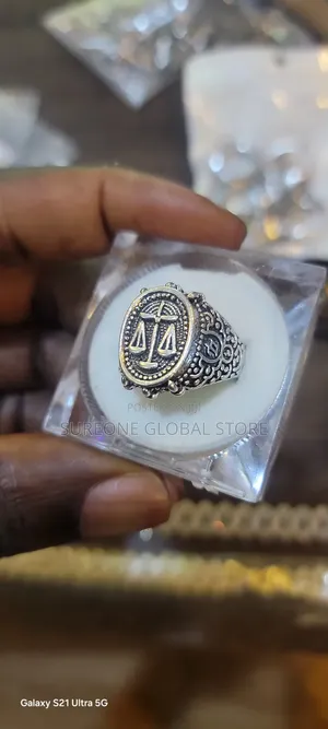 The Scales of Justice Rings