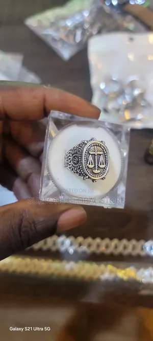 The Scales of Justice Rings