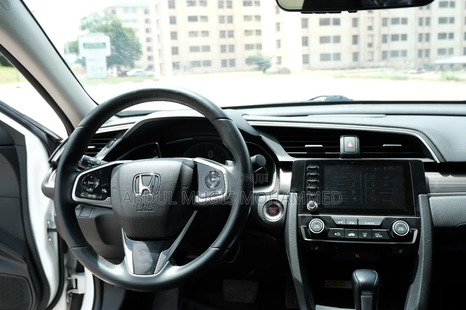 Honda Civic Touring Sedan 2019 White