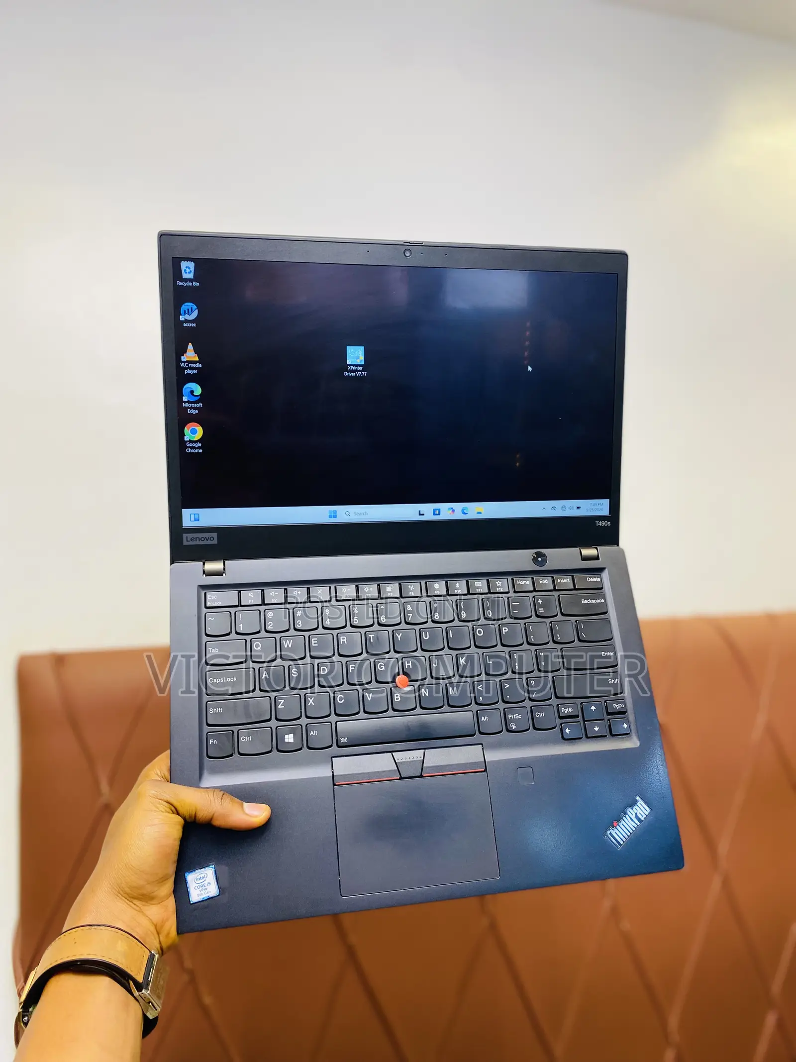 Laptop Lenovo ThinkPad T490s 8GB Intel Core i5 SSD 256GB