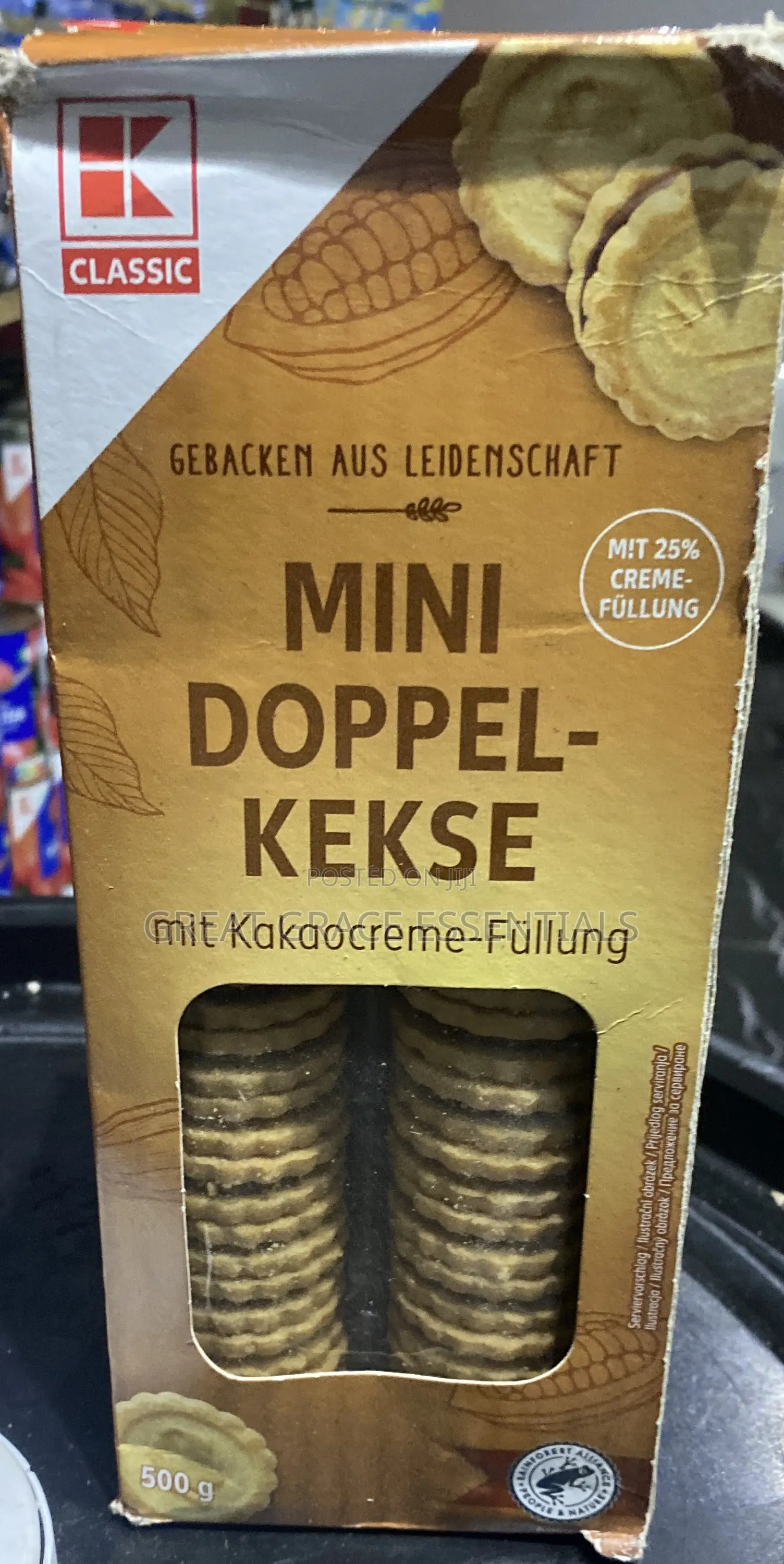Mini Doppel Kekse Biscuit