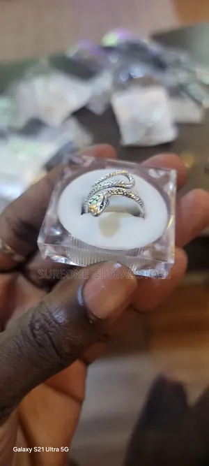 Sterling Silver Serpentine Wrap Ring