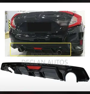 Civic 2016-2021 Back Bumper Diffuser