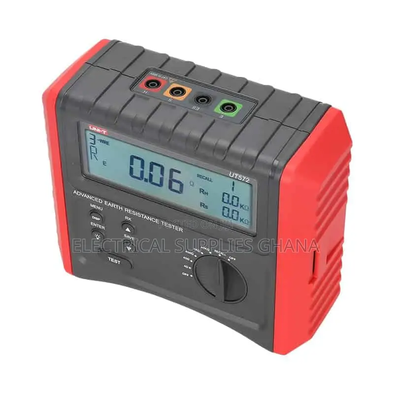 Uni-t Ut572 Advanced Earth Resistance Tester Meter
