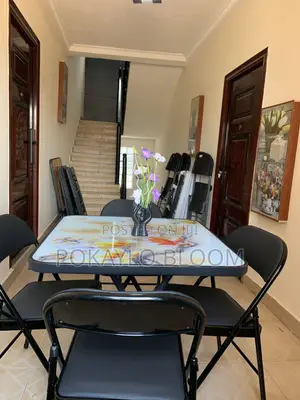 80x80 Cm Table Set Modern Glass Aesthetics Folding Features.