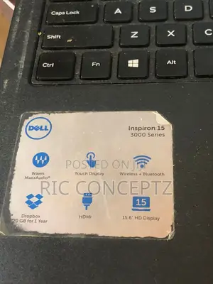 Laptop Dell Inspiron 15 8GB Intel Core i3 HDD 256GB