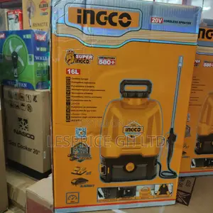 Super Efficient 20v Cordless Knapsack Sprayer From Ingco