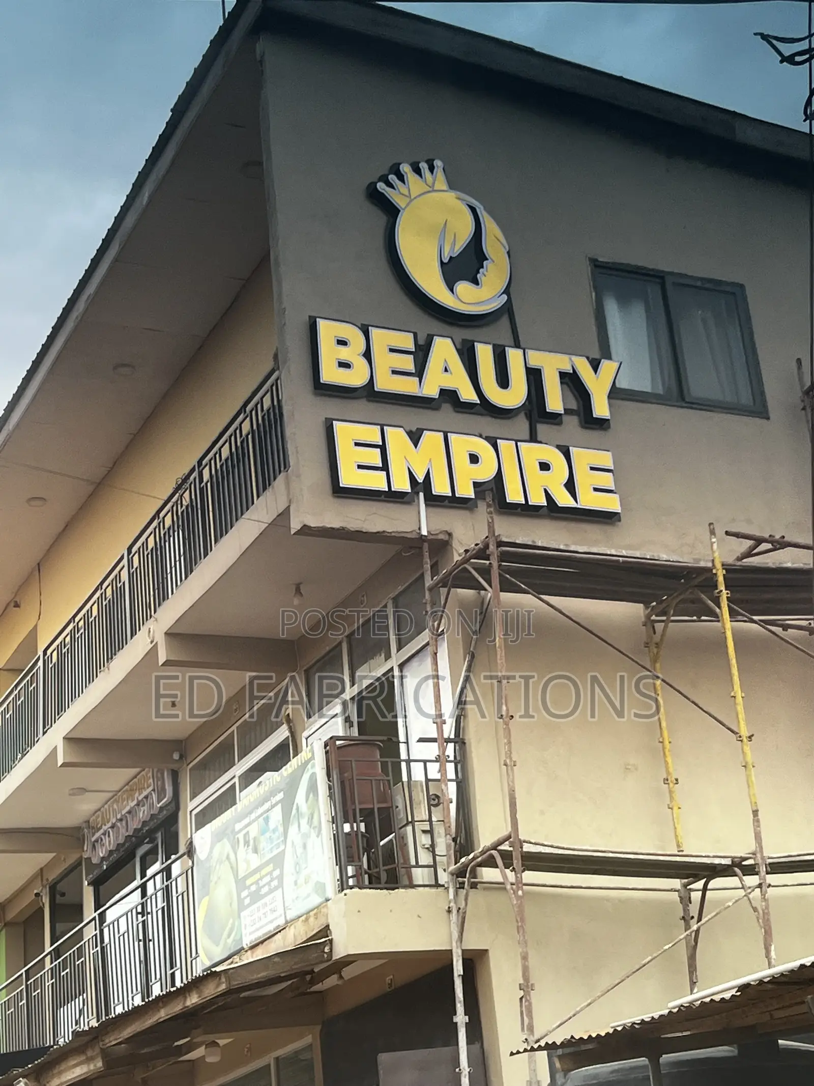 Number 2 Beauty Empire Wall Sign