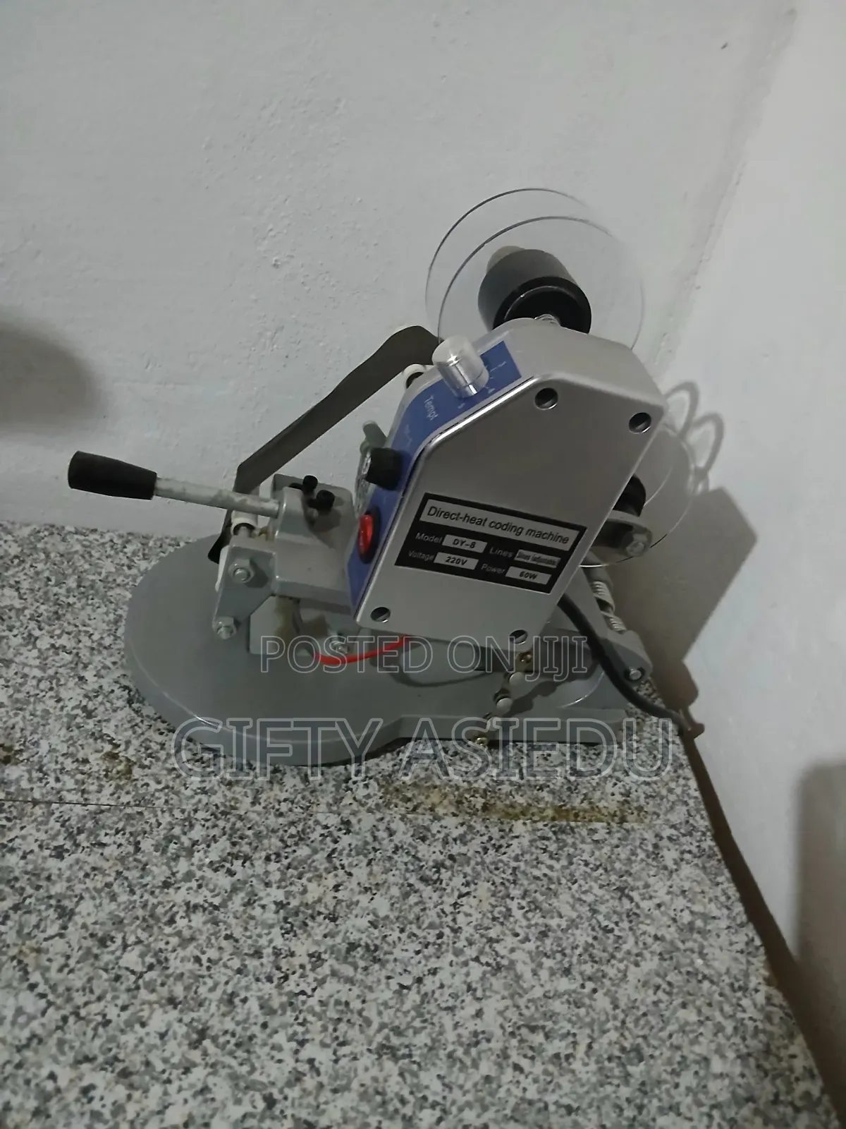 Coding Machine for Coding Expiry Dates