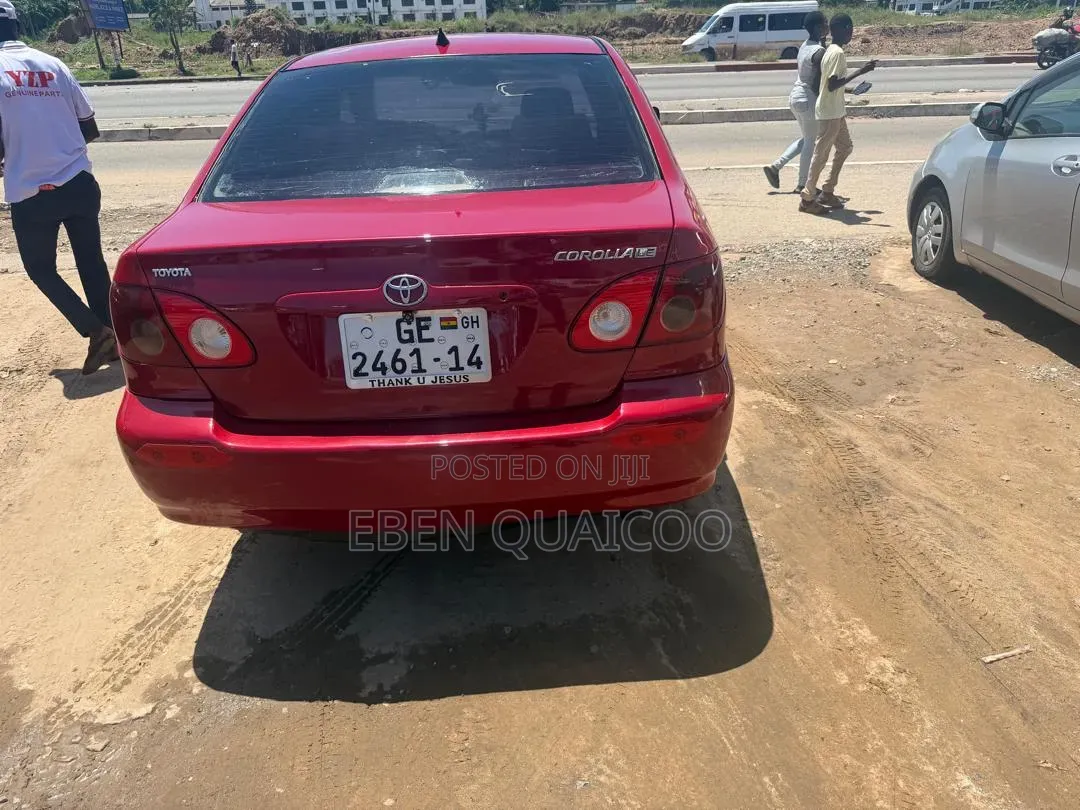 Toyota Corolla 2006 Red