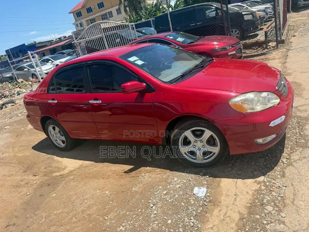Toyota Corolla 2006 Red