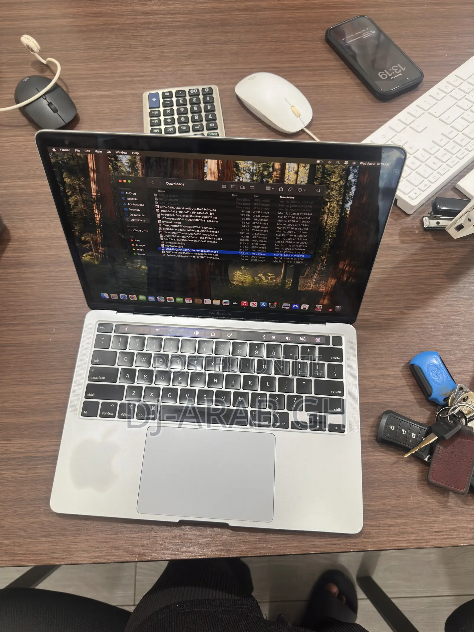 Laptop Apple MacBook Pro 2020 8GB Intel Core i5 SSD 256GB