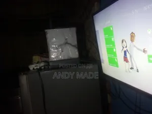 Xbox 360 Console With Two Controllers