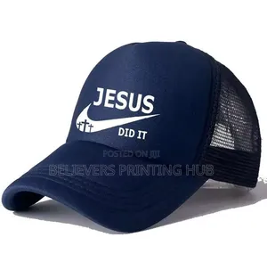 Half Net Baseball Cap Printing