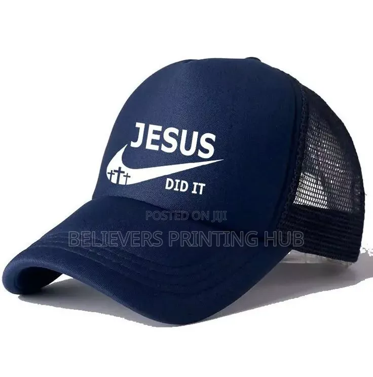 Half Net Baseball Cap Printing