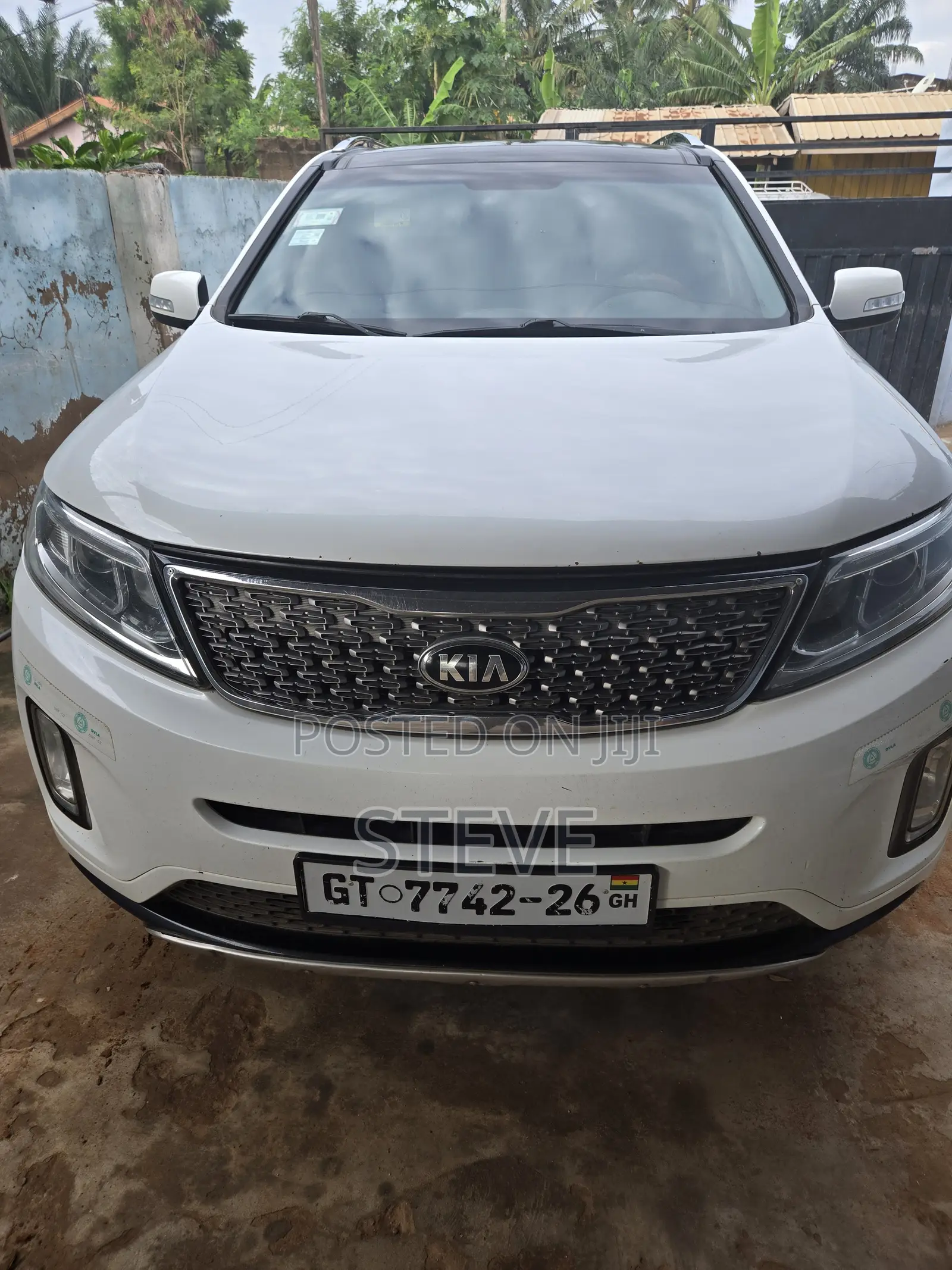 Kia Sorento SX 4dr SUV (3.3L 6cyl 6A) 2015 White