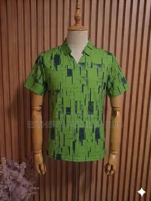 Man' Short Sleeve Bottom Shirt