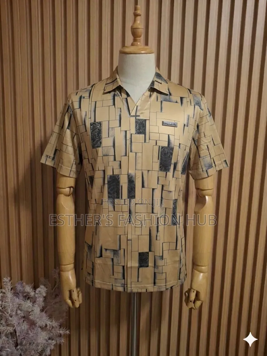 Man' Short Sleeve Bottom Shirt
