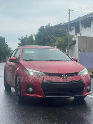 Toyota Corolla S 4dr Sedan (1.8L 4cyl CVT) 2016 Red