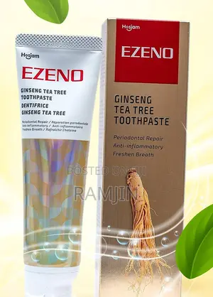 Ezeno Ginseng Tea Tree Toothpaste