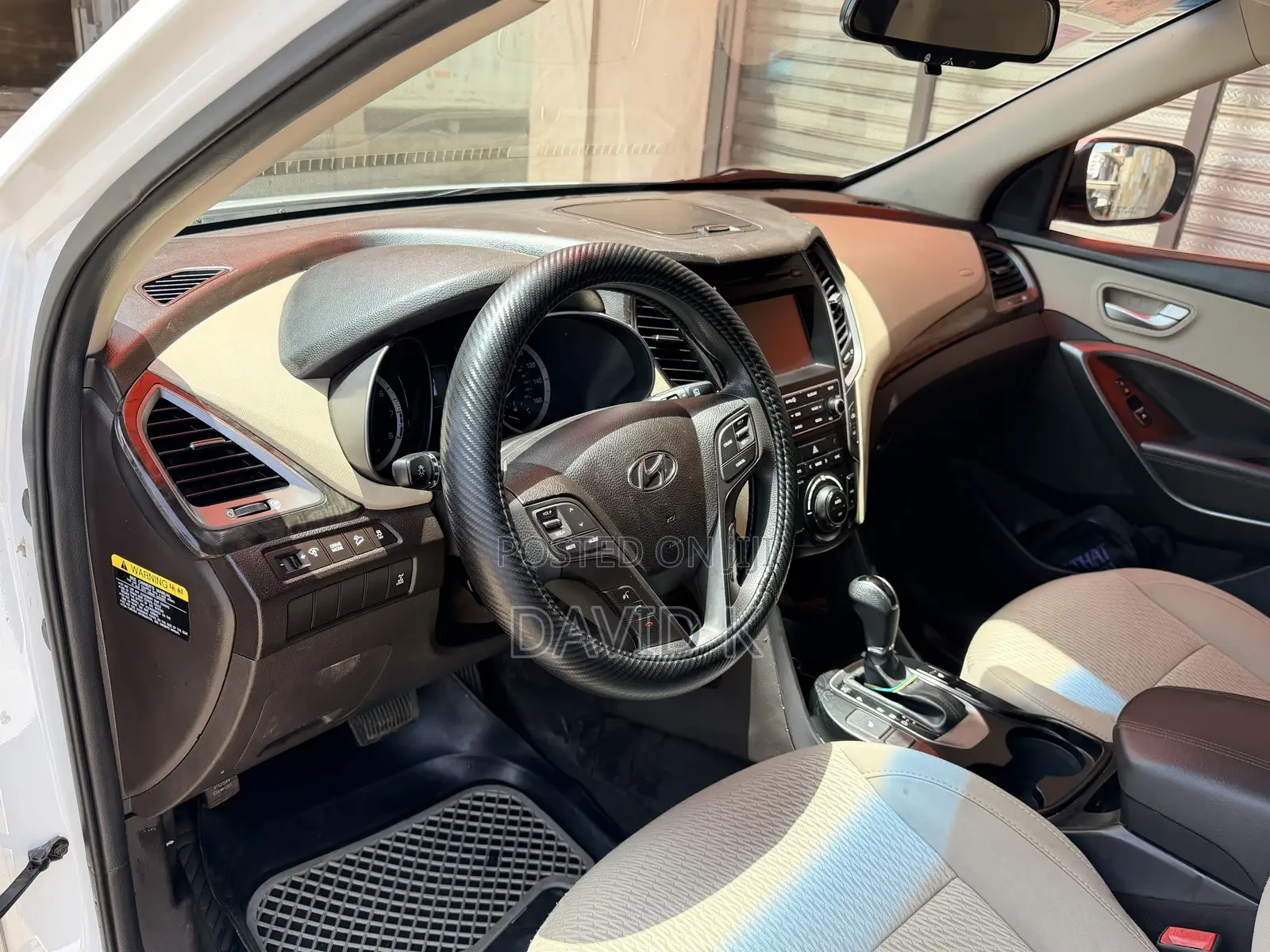 Hyundai Santa Fe 2018 White