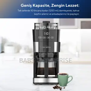 Kumtel Digital Filter Coffee Machine HFCM-02 With Grinder