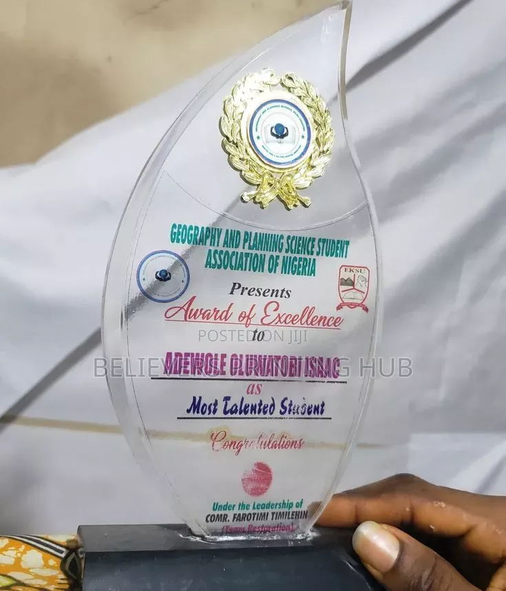 Customizing and Selling of Award Plaques