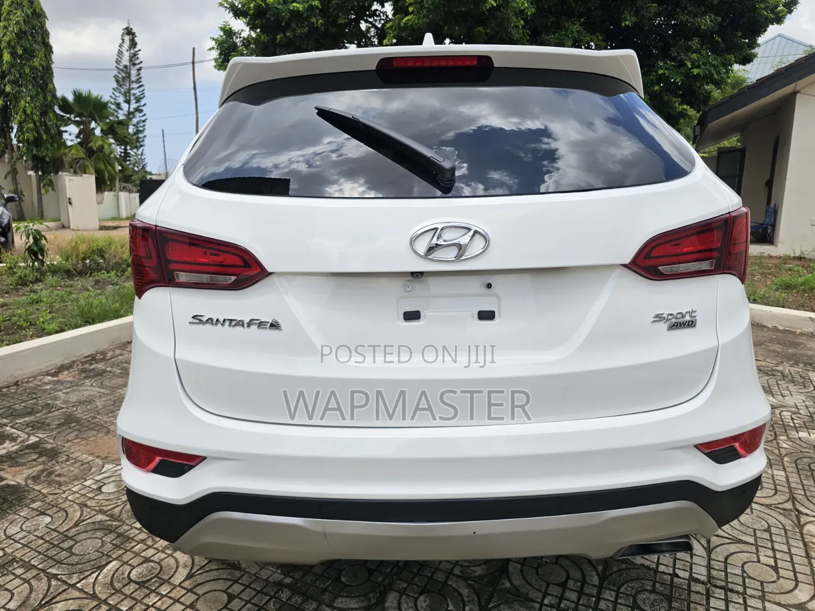 Hyundai Santa Fe Limited Ultimate AWD 2018 White