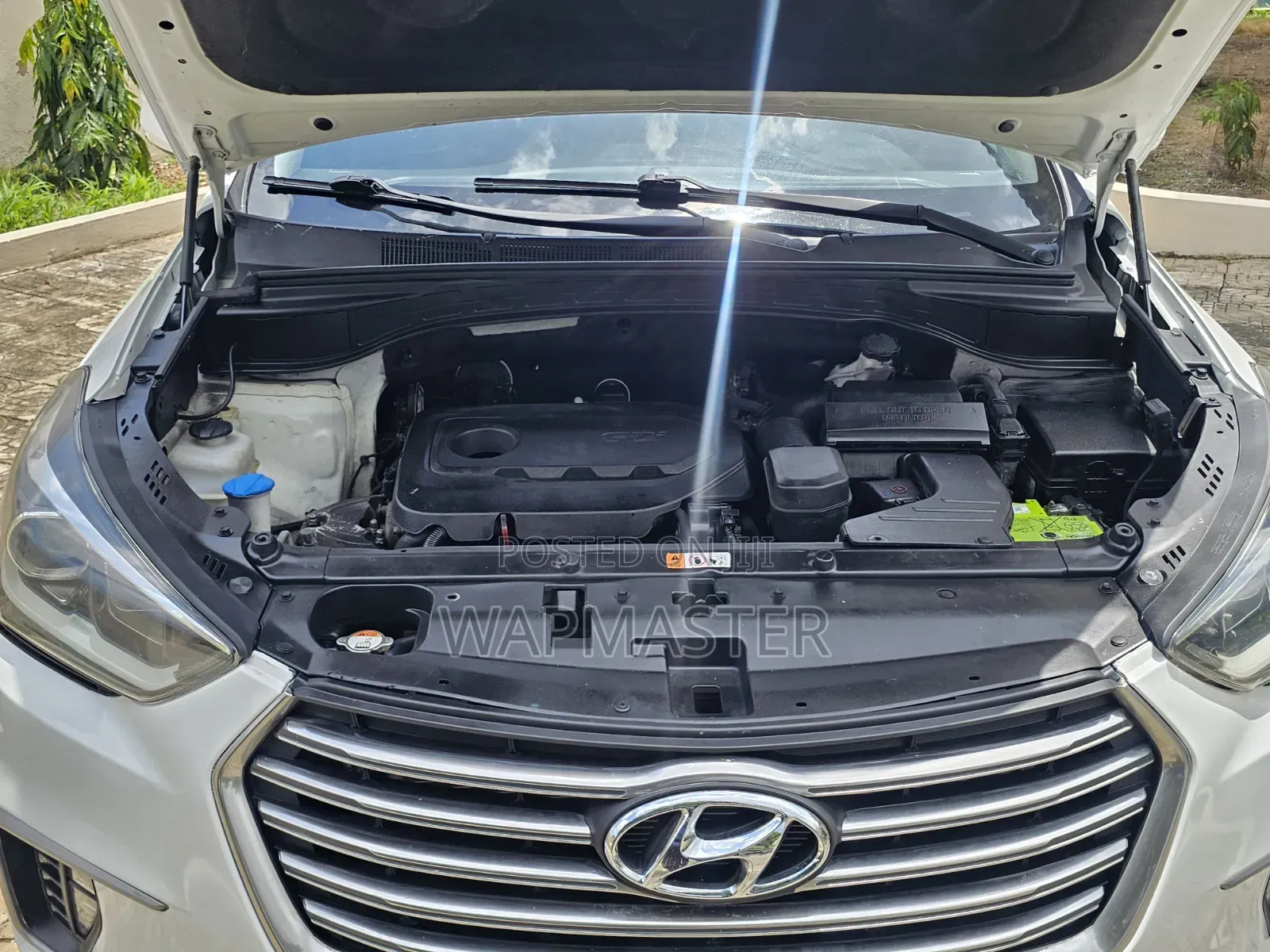Hyundai Santa Fe Limited Ultimate AWD 2018 White