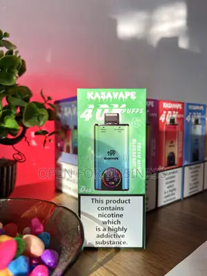 Vape 40,000 Puffs | Kasavape - Accra | Switch 2 Flavours in 1 Device