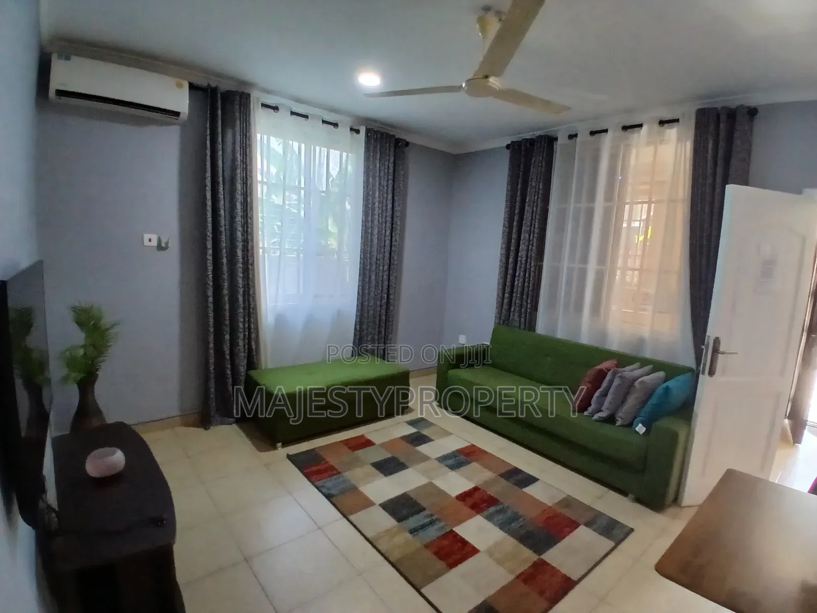Fully Furnished 1 Bedroom Apartment for Rent at Spintex