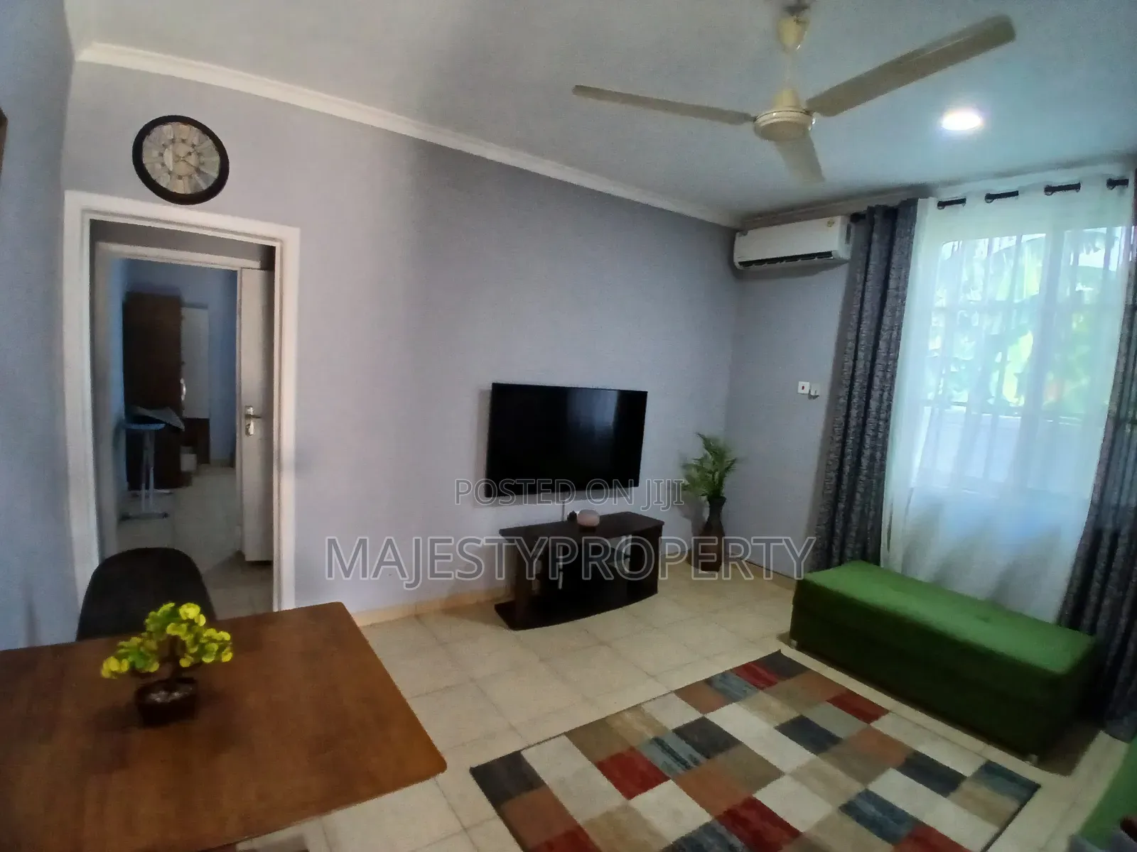 Fully Furnished 1 Bedroom Apartment for Rent at Spintex