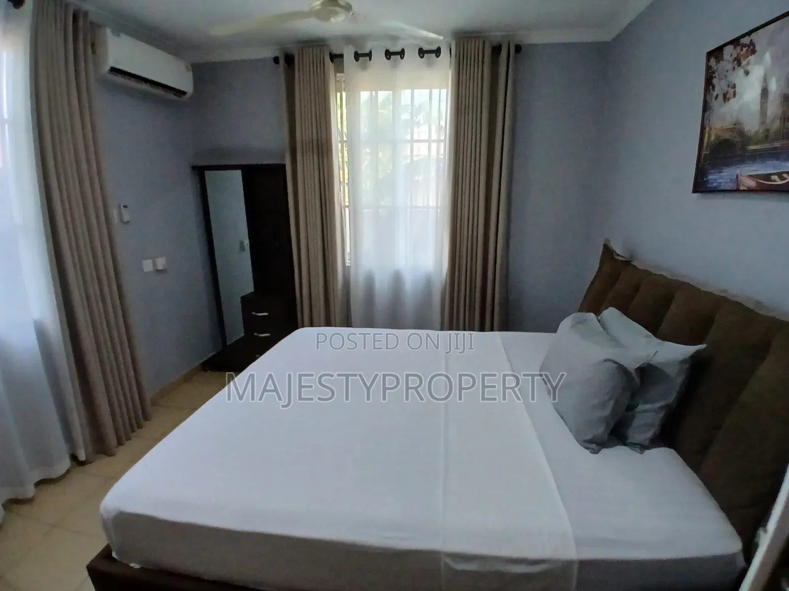 Fully Furnished 1 Bedroom Apartment for Rent at Spintex