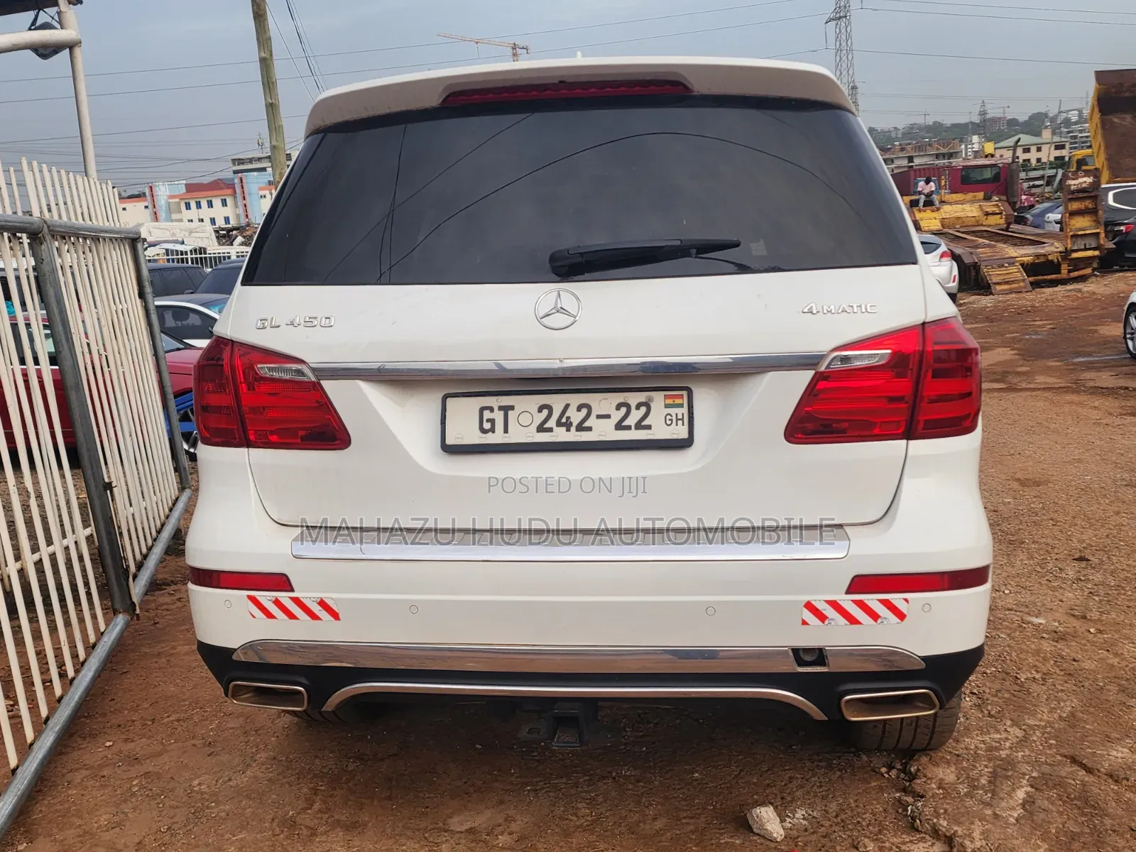 Mercedes-Benz GL-Class GL450 4MATIC 4dr SUV AWD (3.0L 6cyl Turbo 7A) White