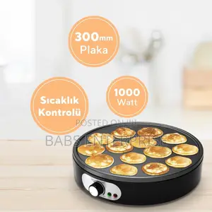 Kumtel Pancake/Crepe Griddle Maker 1000w - HPM-02