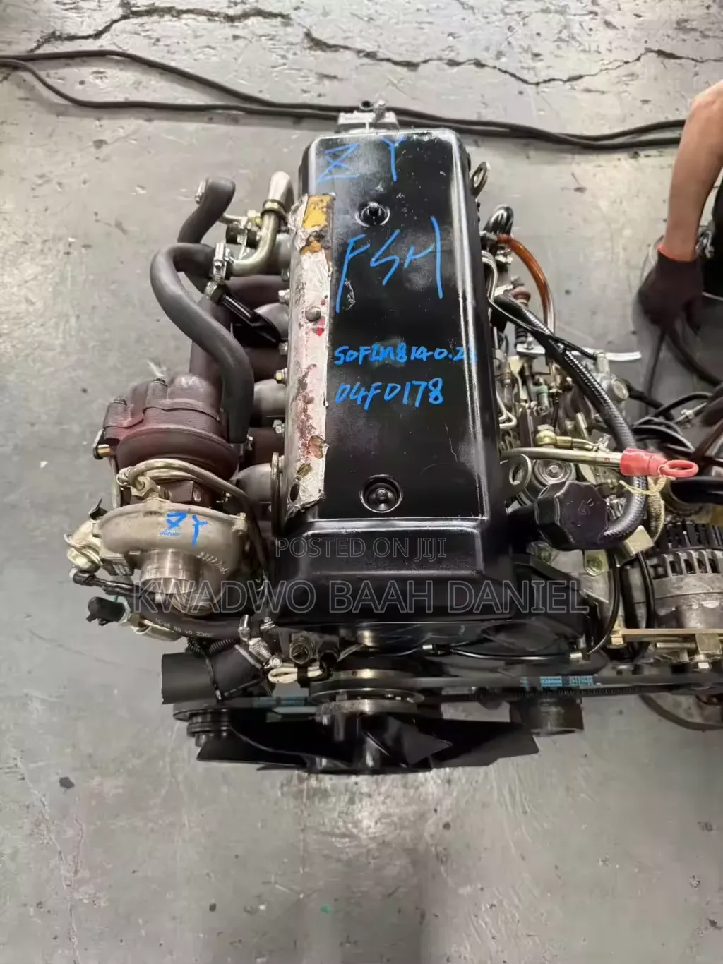 Neat Iveco Engine.