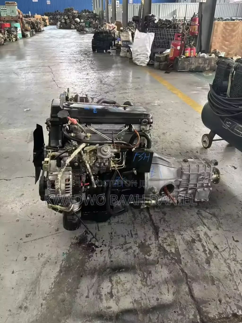 Neat Iveco Engine.