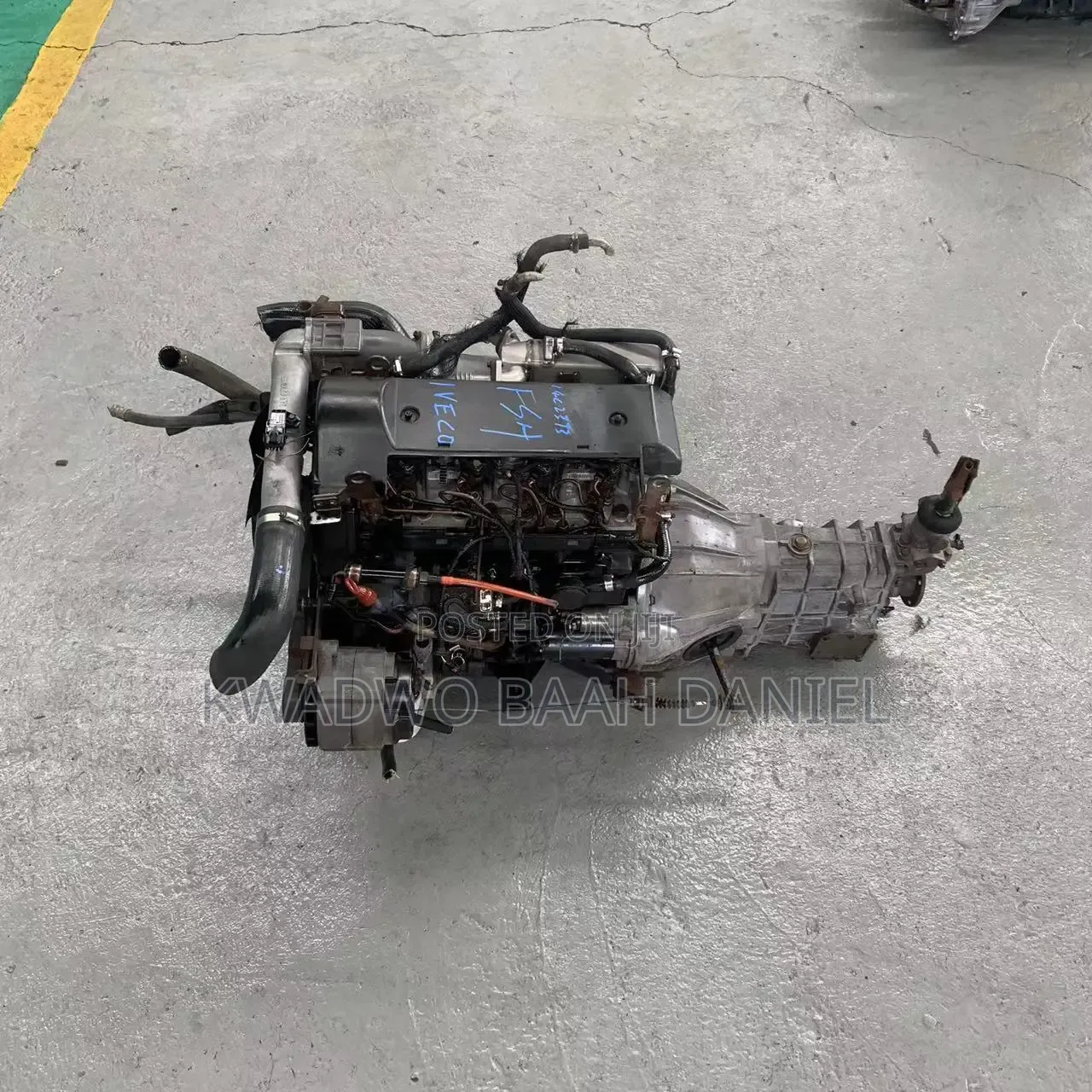 Neat Iveco Engine.