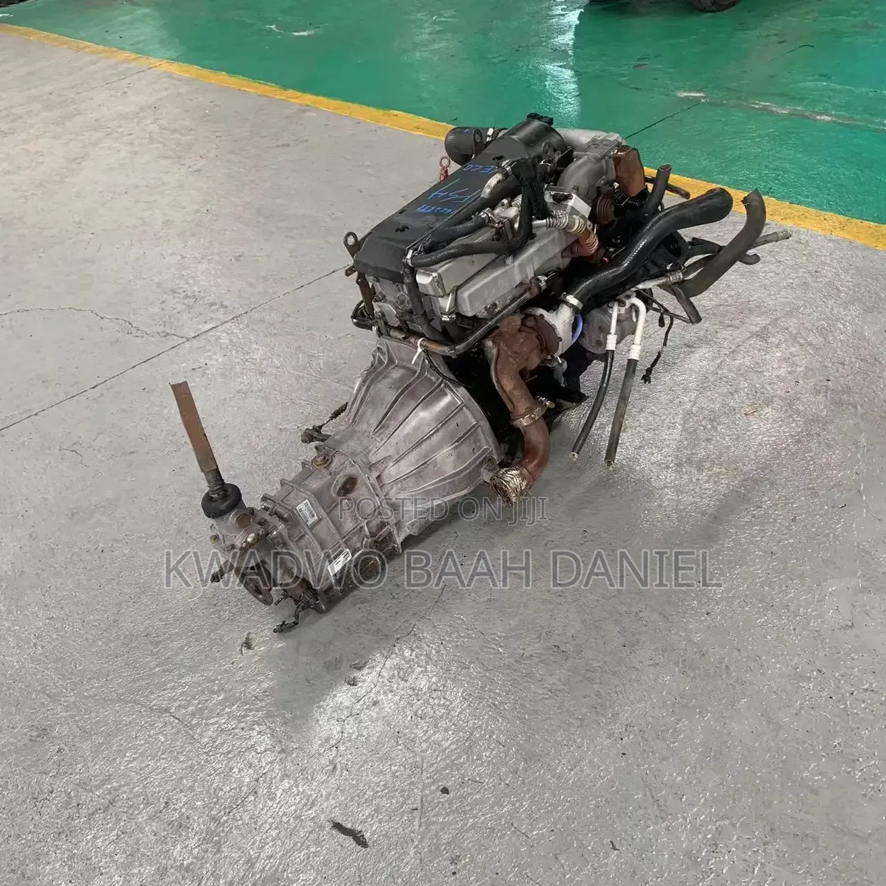 Neat Iveco Engine.
