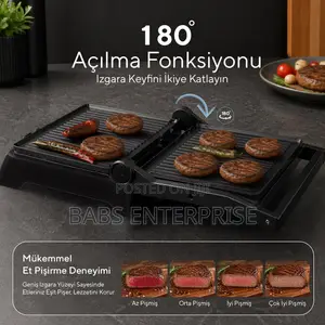 Kumtel Inox Toaster and Contact Grill Machine 2000w TTM-05